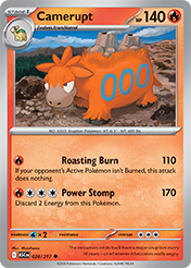 Camerupt Ascended Heroes Pokemon Card