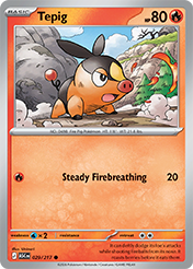 Tepig Ascended Heroes Pokemon Card