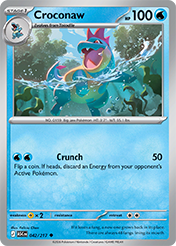 Croconaw Ascended Heroes Pokemon Card