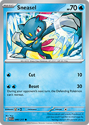 Sneasel Ascended Heroes Pokemon Card
