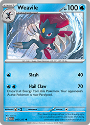 Weavile Ascended Heroes Pokemon Card