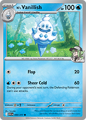 N's Vanillish Ascended Heroes Pokemon Card