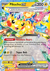 Pikachu EX