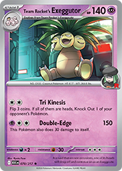 Team Rocket's Exeggutor