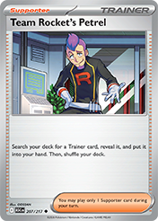 Team Rocket's Petrel