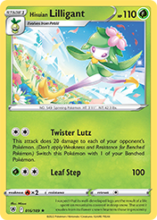 Hisuian Lilligant Astral Radiance Pokemon Card