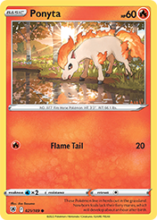 Ponyta Astral Radiance Pokemon Card