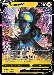 Luxray V Astral Radiance Pokemon Card