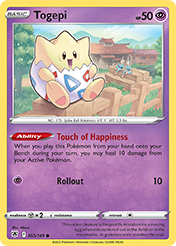 Togepi Astral Radiance Pokemon Card