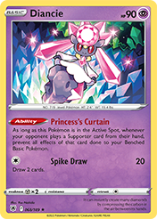 Diancie Astral Radiance Pokemon Card