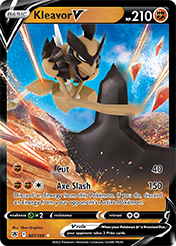 Kleavor V Astral Radiance Pokemon Card