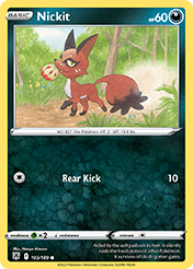 Nickit Astral Radiance Pokemon Card