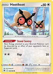 Hoothoot Astral Radiance Pokemon Card