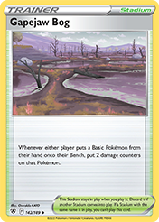 Gapejaw Bog Astral Radiance Pokemon Card
