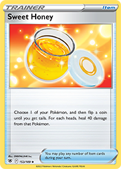 Sweet Honey Astral Radiance Pokemon Card