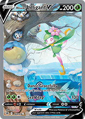 Hisuian Lilligant V Astral Radiance Pokemon Card