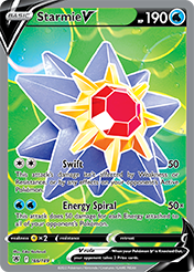 Starmie V Astral Radiance Pokemon Card
