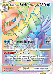 Origin Forme Palkia VSTAR Astral Radiance Pokemon Card