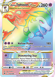 Hisuian Typhlosion VSTAR Astral Radiance Pokemon Card