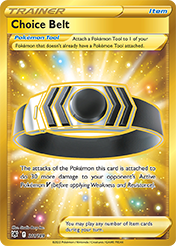 Choice Belt Astral Radiance Pokemon Card