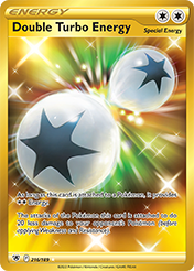 Double Turbo Energy Astral Radiance Pokemon Card
