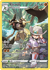 Kleavor Astral Radiance Pokemon Card