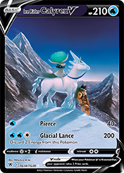 Ice Rider Calyrex V Astral Radiance Pokemon Card