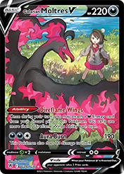 Card image - Galarian Moltres V - TG20 from Astral Radiance