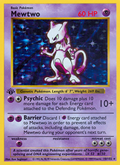 Mewtwo Base Set Card List