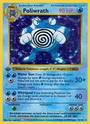 Poliwrath Base Set Card List