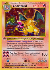 Charizard Base Set Pokemon Card
