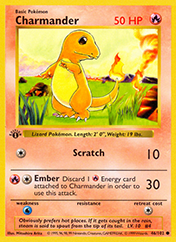 Card image - Charmander - 46 from Base Set