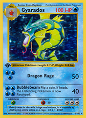 Gyarados Base Set Card List