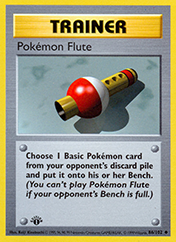 Pokemon Flute Base Set Pokemon Card