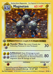 Magneton Base Set Card List