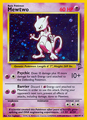 Mewtwo Base Set 2 Card List