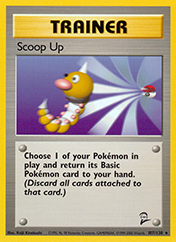 Scoop Up Base Set 2 Pokemon Card