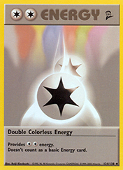 Double Colorless Energy