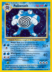 Poliwrath Base Set 2 Card List