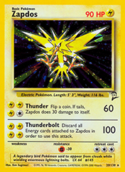 Zapdos Base Set 2 Card List