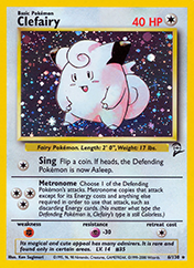 Clefairy Base Set 2 Card List