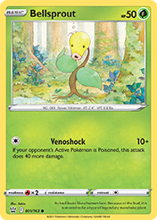 Bellsprout Battle Styles Card List