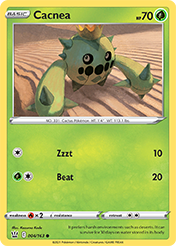 Cacnea Battle Styles Card List