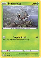 Scatterbug Battle Styles Card List