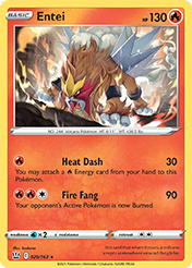 Entei Battle Styles Card List