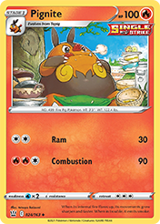 Pignite Battle Styles Pokemon Card