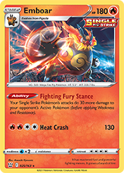 Emboar Battle Styles Pokemon Card