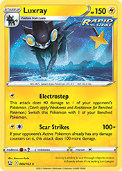 Luxray Battle Styles Pokemon Card