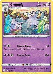 Grumpig Battle Styles Pokemon Card