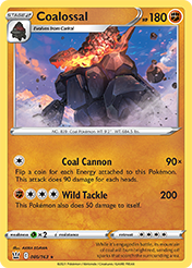 Coalossal Battle Styles Pokemon Card